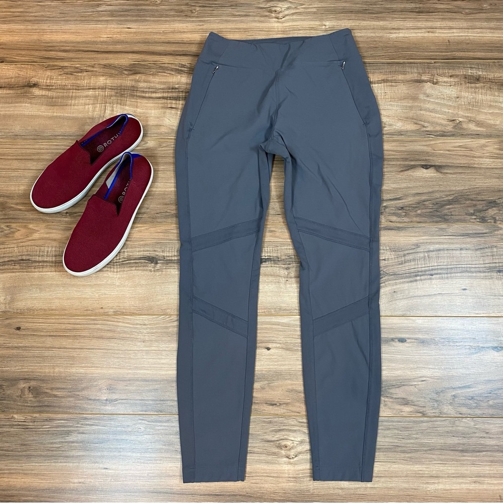 Athleta Trekkie Tapered Leg Hiking Pants Women's 10 Color Gray - Picture 6 of 8